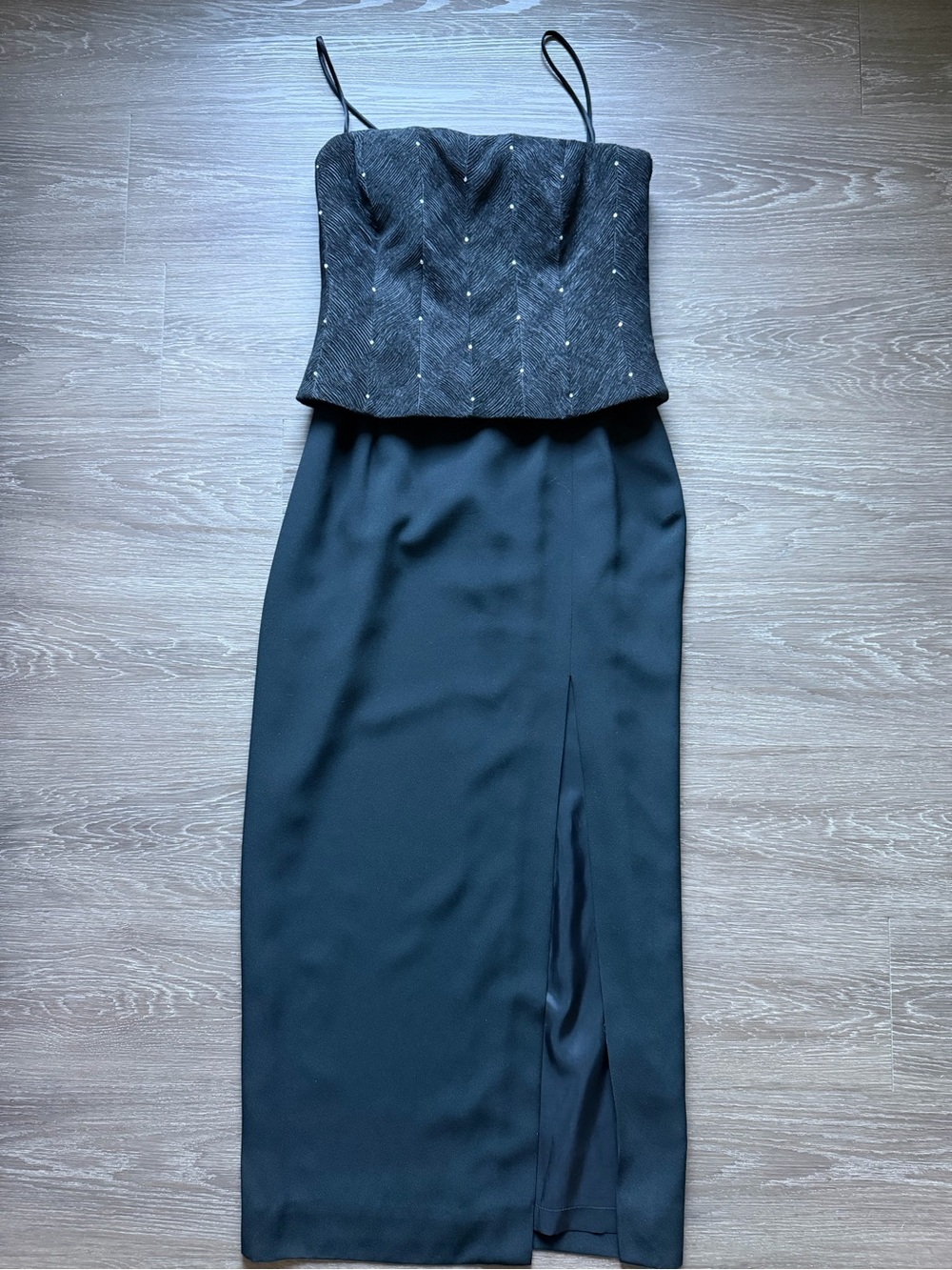 Daymor Couture Black Evening Dress